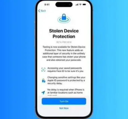 平塘苹果授权维修店分享被盗设备保护功能开启方法 